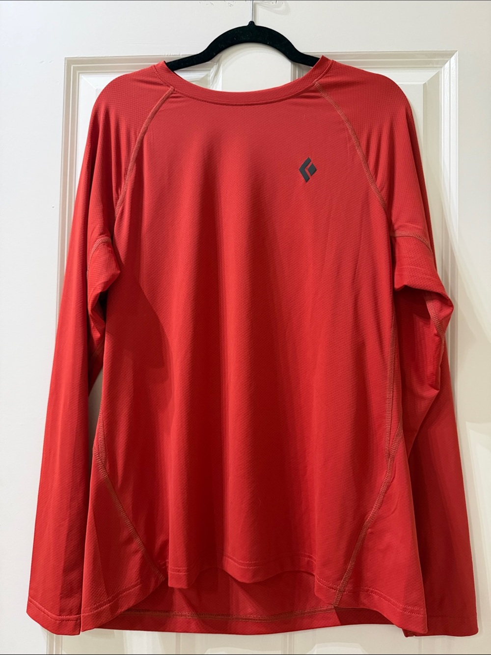 Black Diamond Red Performance Crewneck Top